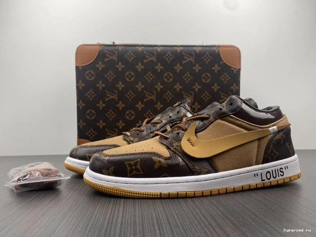 LOW x OW Air Jordan AJ1 1 Off-Louis 0724